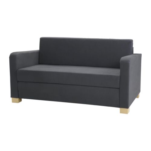 This simple pull out foam sofa bed is probably one of the cheapest you can buy that still has the look of a sofa. Available from Ikea for around £95 it represents excellent value for money for a occasional-use sofa bed.