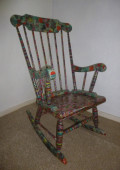 How To Decoupage Old Furniture With Paper