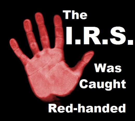 IRS caught red-handed