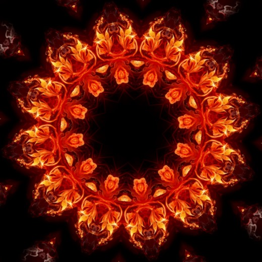 Fire Mandalas