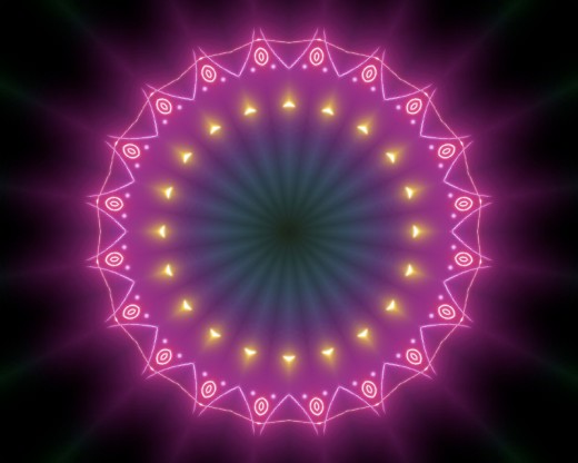 Glow Mandala