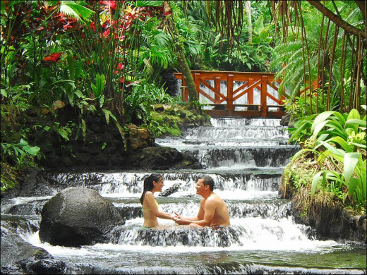 A thermal spa resort.