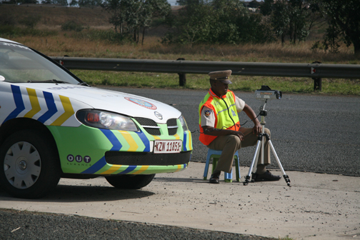 A radar traffic cop.