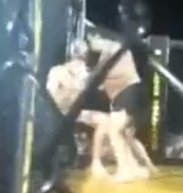 Dan almost gets knocked out