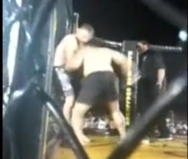 Pummeled into the chain links