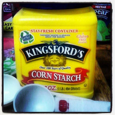 Make sure to stir Sugar, Salt and Cornstarch well.