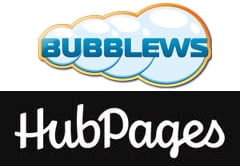 Bubblews v Hubpages.