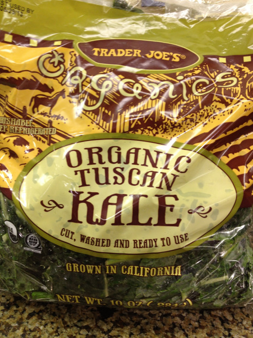 Pre-Cut, Pre-Washed Kale is Available at Most Supermarkets.