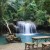 Kawasan Falls, Badian, Cebu, Philippines - the middle little waterfalls.