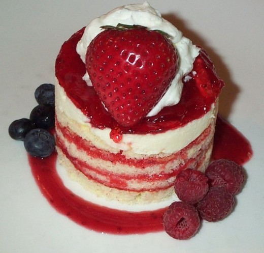 Strawberry shortcake.