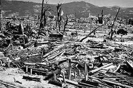 Devastation from bomb