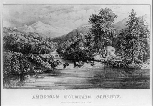 American Mountain scenery