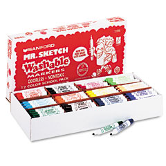 Washable art markers from Mr Sketch a Sandford Company!
