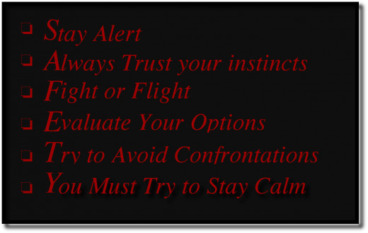 A Short List of Essential Personal Safety Rules