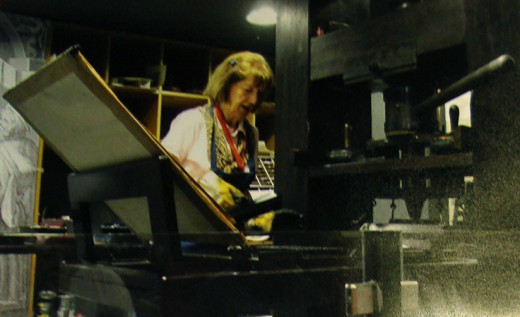 Gutenberg's Printing Machine - Still in Use