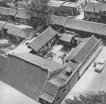 Fig.1 A Chinese Urban Courtyard House