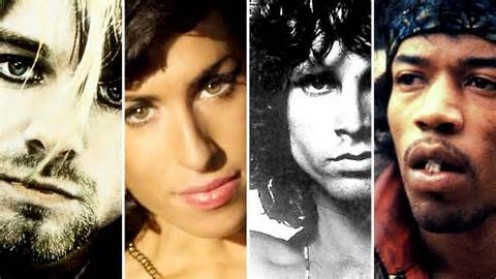The Infamous 23 Rock Stars That Died at Age 27 | Spinditty