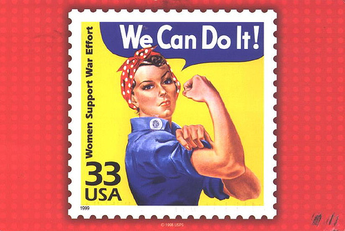 3. Rosie The RIveter We Can Do It Postage Stamp.