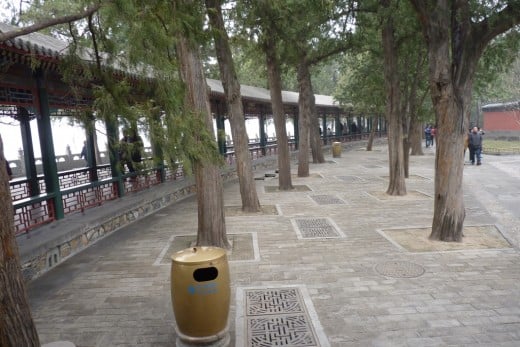 6 b) The Longest Covered Walkway in the world at The Summer Palace