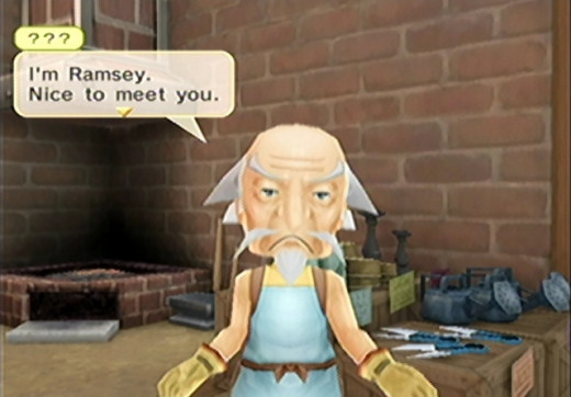 Ramsey (not the chef) will upgrade your tools for you, it's also fairly easy to make his granddaughter, Chloe, your friend, which will be relevant later on. 