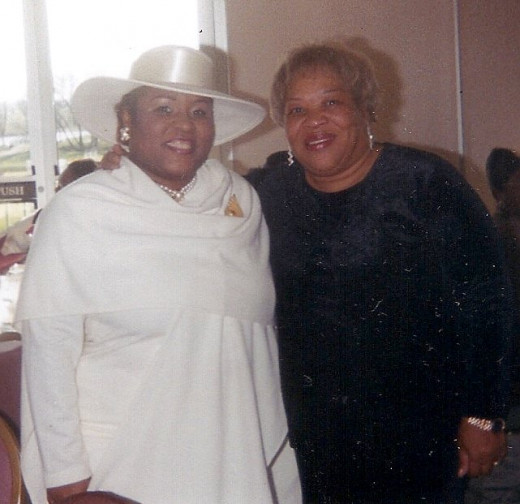 My mother and I at a wedding back in late 90's or very early 2000's. Chicago