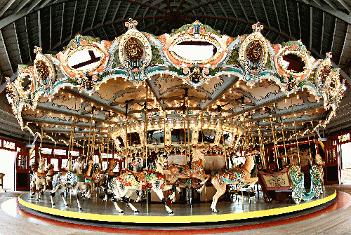 Glen Echo Park's 1921 Dentzel Carousel