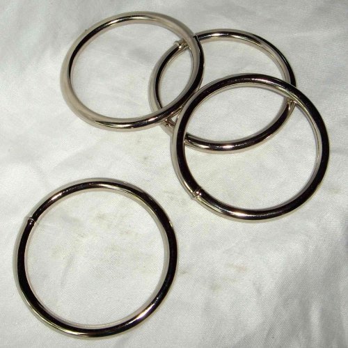 2 inch nickle plated O-ring