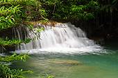 waterfalls in rainforest