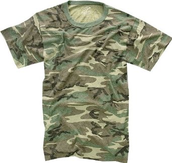 Vintage camouflage t-shirt