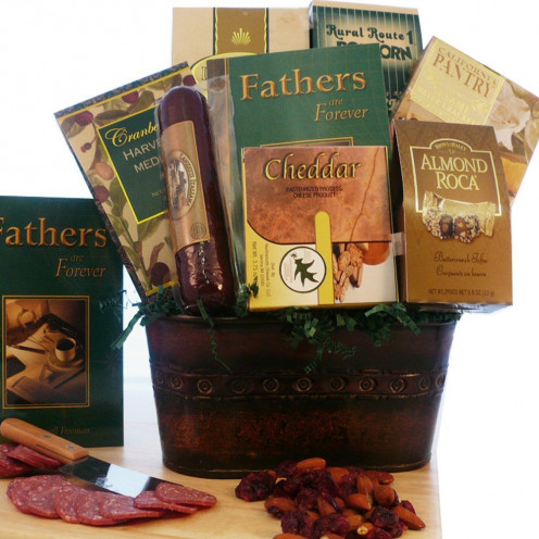 Art of Appreciation Gift Baskets Fathers Are Forever Gourmet Food Basket