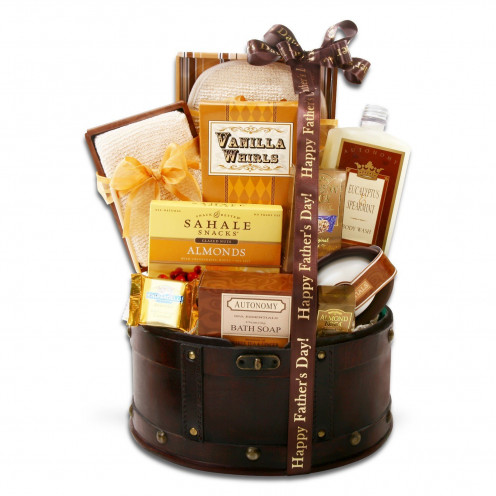 Alder Creek Gifts Autonomy Burlap Spa Bag Gift Basket, 4 Pound