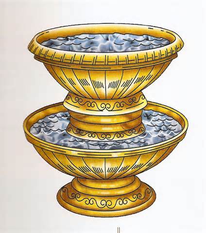 Basin of Laver - Symbolic of Repentance 