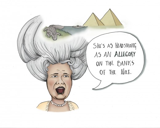 Mrs. Malaprop from Sheridan's The Rivals