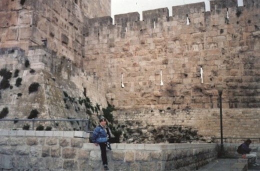 The Tower of David near the Jaffa Gate