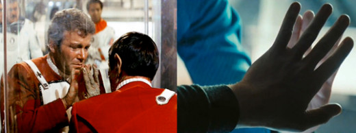 Spock's death mirrored by Kirk's death