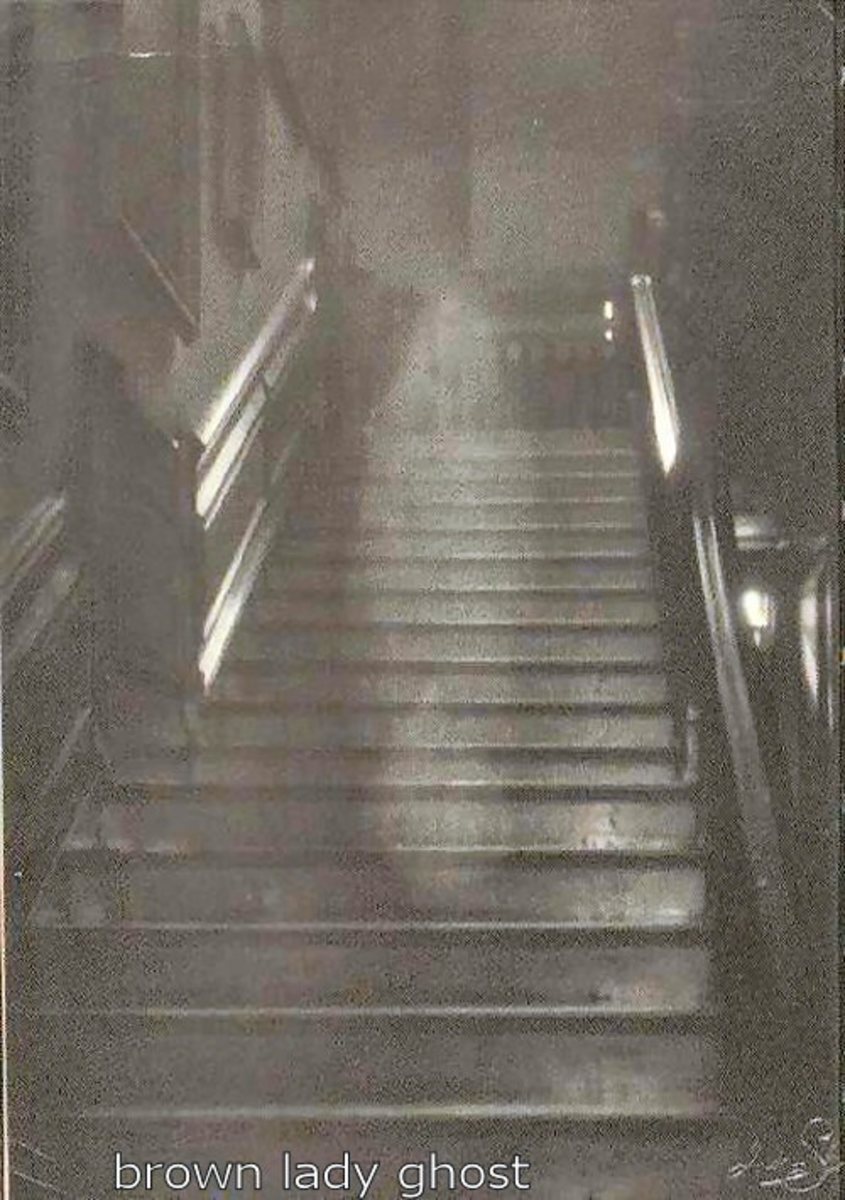 The most famous ghost photo ever taken is the brown lady ghost photo. Many people over the years have tried to prove the photo a fake but no one ever has. 