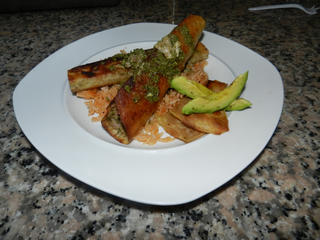 Homemade Flautas Verde A Simple and Delicious Recipe