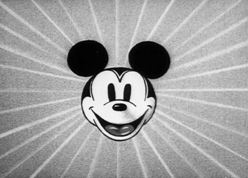 In the 1970s, the Mickey Mouse motif became suddenly cool on a T-shirt