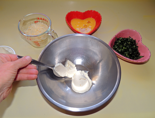 start with ricotta