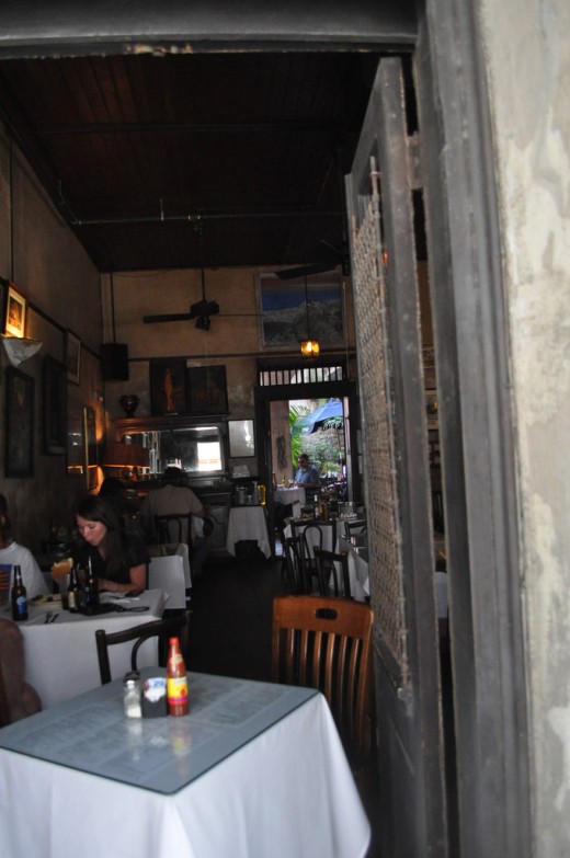 Inside the Napoleon House
