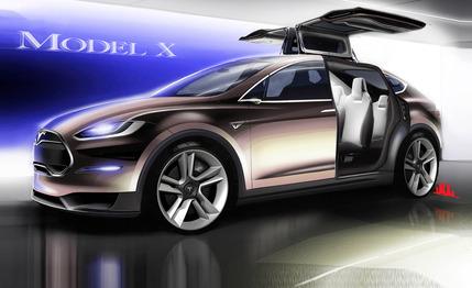 The family car with 3 rows of seats (Tesla model X) is coming in 2014. In a video below, you see that these seats can hold big people, if needed.