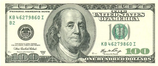 A popular, modern portrait of Ben Franklin