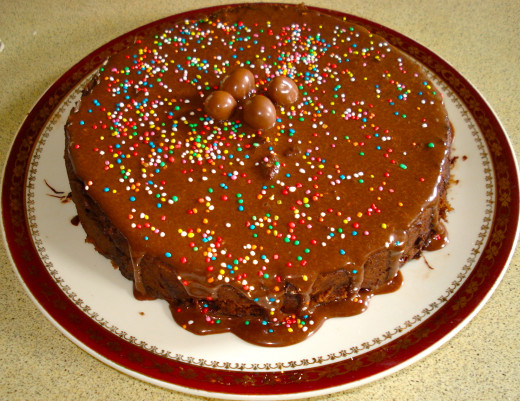Ice the Cake and Add Decorations