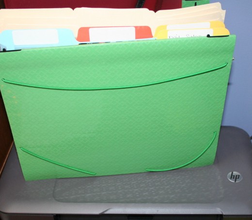 I keep an accordion file on my desk near my printer for a quick place to put my sold items detailed sheets during packing and shipping so they don't get lost in the paperwork!