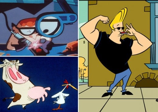 Seth MacFarlane worked on such shows as Johnny Bravo, Cow & Chicken, and Dexter's Lab.