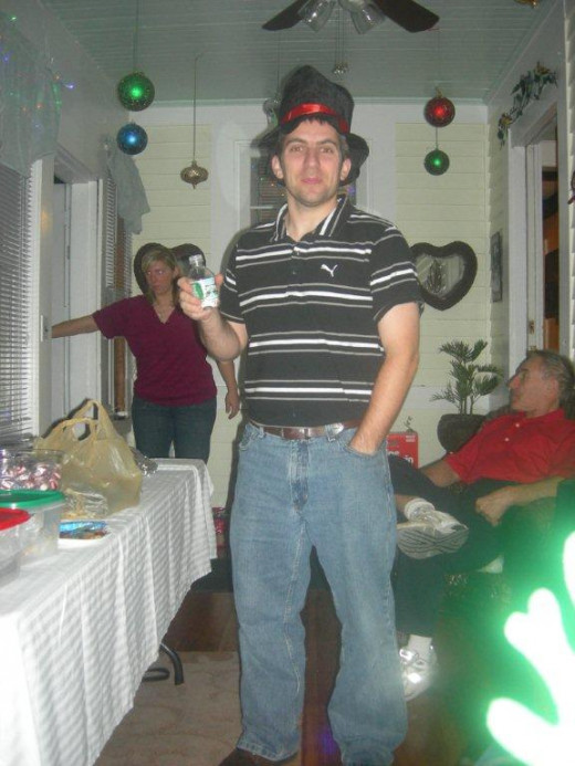 Early December 2009. Down about 20 pounds.