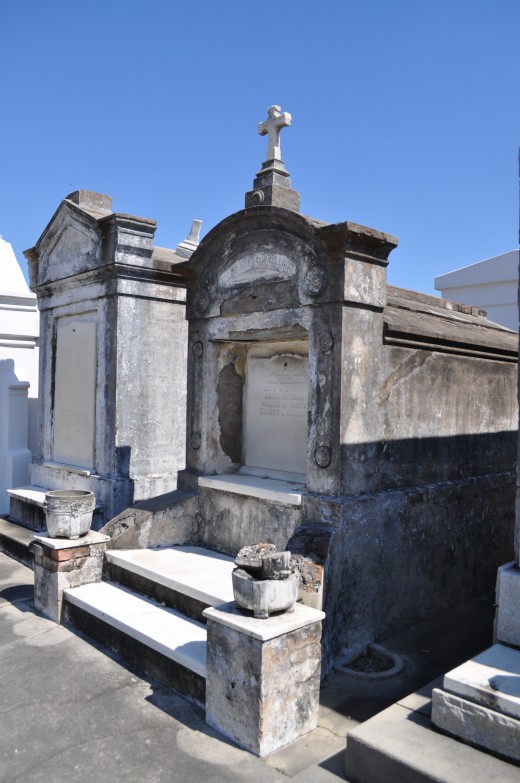 Famous Storyville photographer E.Q. Belloq's family tomb is in St. Louis No. 3 