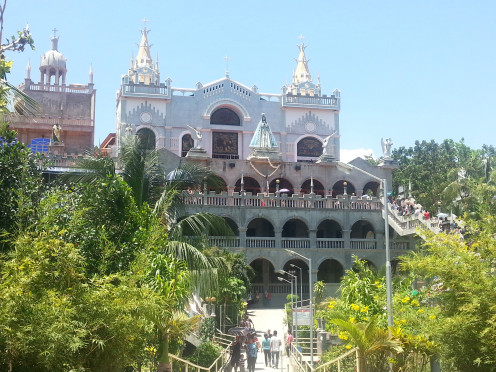 Thousands are flocking towards Simala asking for a divine intervention. Mostly. visitors are suffering from serious illness, including cancer.