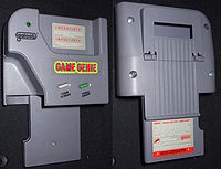 game genie for the game boy, its just that big