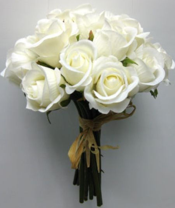 These bouquets come in a variety of colors to match your wedding theme.